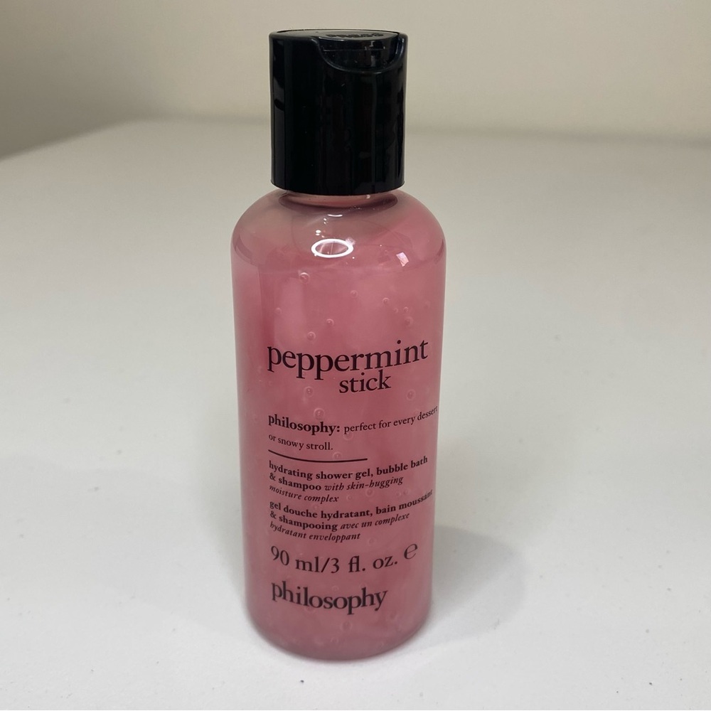 Philosophy Peppermint Stick Hydrating Shower Gel & Bubble Bath 3 oz